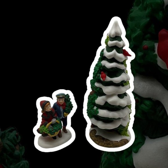 Dept 56 Heritage Village Event Piece The Holly and The Ivy 56100 w/Box 1997 - Picture 7 of 16